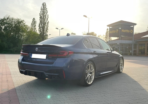 BMW Seria 5 cena 259999 przebieg: 57000, rok produkcji 2020 z Szczecin małe 92